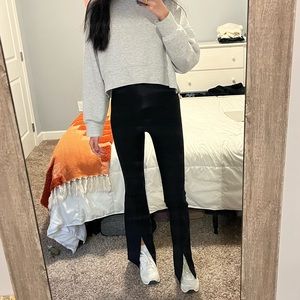 Abercrombie YPB Split Hem Flare Leggings